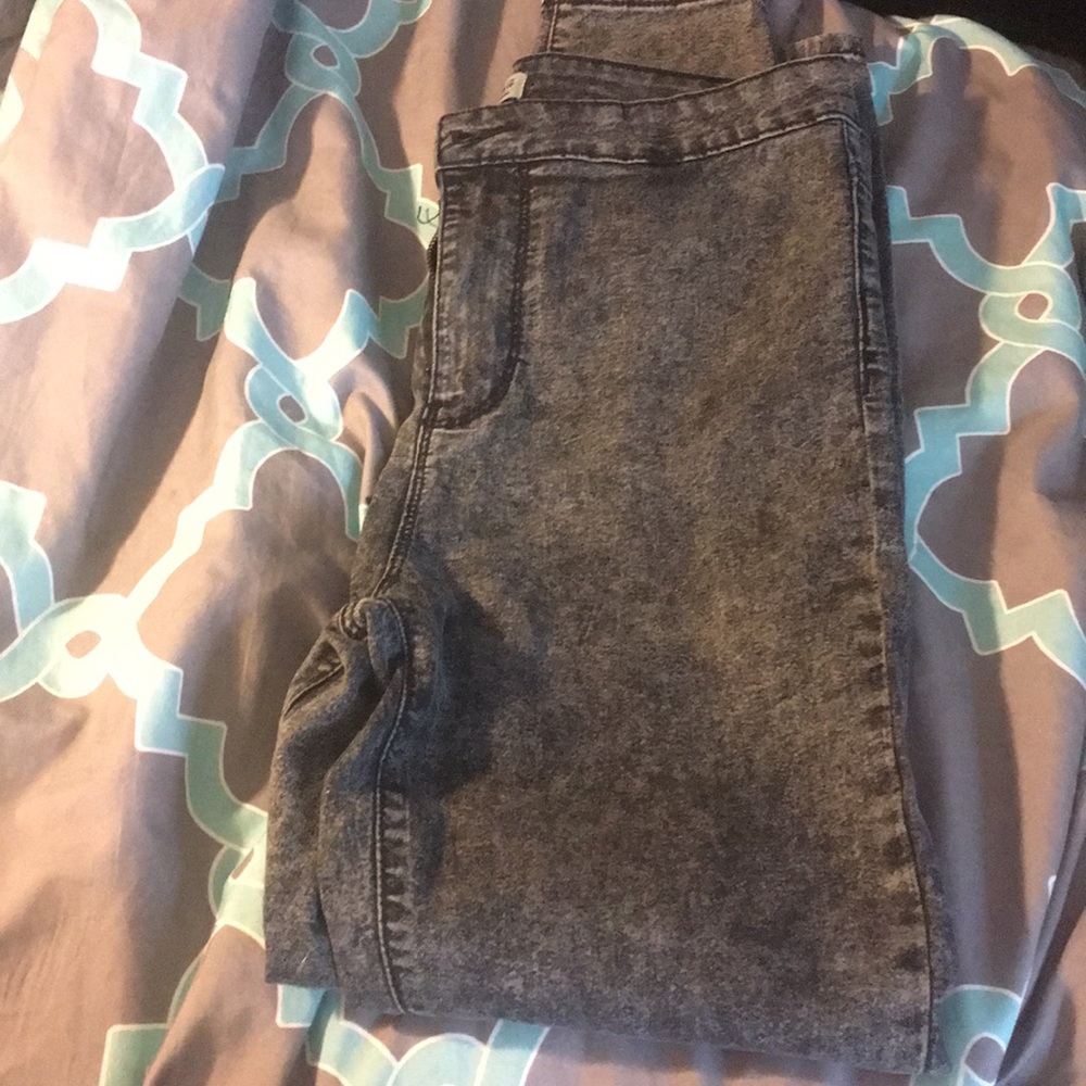High waisted Grey jeggings